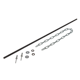 Axe pivot VELONE F400-120 - Modèle 1.2 / 1.5 / 3.2 - embase 533 mm